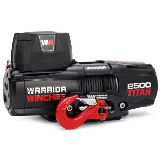 Warrior Winches 25TTAU12 Titan 2500 Vinsj Armortek Extreme 12V Warrior Winches 25TTAU12 Titan 2500 Vinsj Armortek Extreme 12V