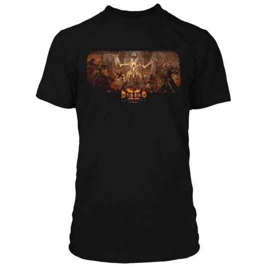 Diablo II T-skjorte Drawn To Hatred - S - Voksen - 100% bomull
