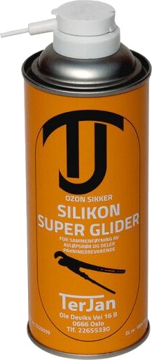 Terjan Superglider Glidemiddel Silikon 400 ml Terjan Superglider Glidemiddel Silikon 400 ml