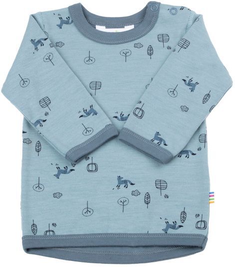 Joha Fox Genser I Ull/bomull Blue