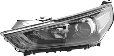 VAN WEZEL 8282961 Frontlykter