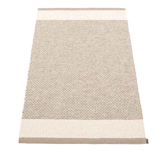 Pappelina Edit matte mud vanilje lin metallic 85x160 cm