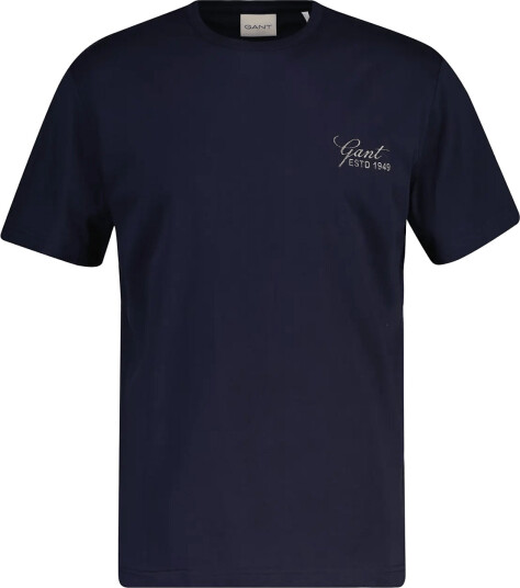 Gant Graphic Ss T Shirt   Navy   XL