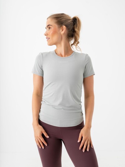 Röhnisch Jacquard Short Sleeve Top Grå XXL Röhnisch Jacquard Short Sleeve Top Grå XXL