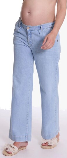 Cache Coeur KELLY Gravidbukser Light Blue L