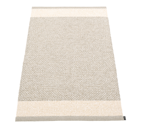 Pappelina Edit matte lin vanilje stone metallic 85x160 cm