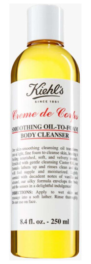 Kiehl's Creme de Corps Smoothing Oil to Foam Body Cleanser  250 ML