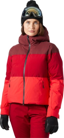 Helly Hansen W Nora Short Puffy Jacket - Red - XS