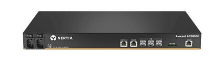 Avocent ACS 8000 Konsollserver 16 Porter Rackmonterbar Svart