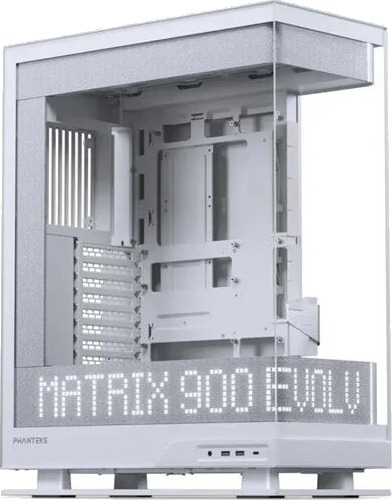 Phanteks Evolv X2 Matrix Miditower Kabinett med Tempered Glass Hvit Phanteks Evolv X2 Matrix Miditower Kabinett med Tempered Glass Hvit