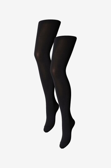 pieces Tightser pcNew Nikoline 90 Den Tights 2 pakning Svart