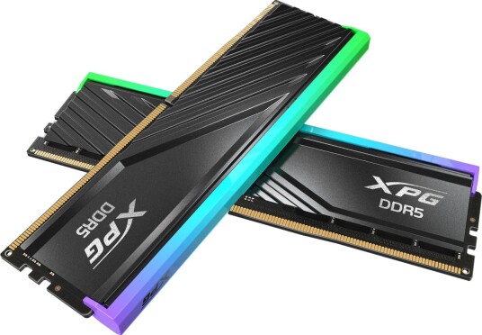 ADATA XPG Lancer Blade RGB 48GB DDR5-6400 CL32 2x24GB Intel XMP AMD EXPO Svart