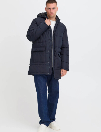 Blend Bhelwin Parka Jacket - Navy - M Blend Bhelwin Parka Jacket - Navy - M