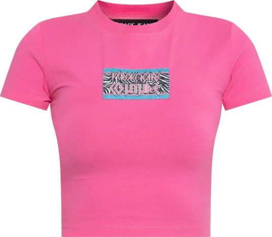 Versace Jeans Couture Dame Topper Rosa L,