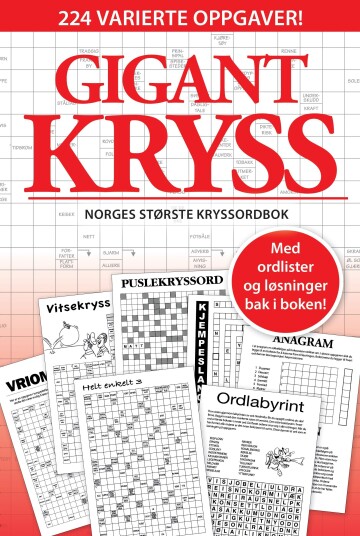 Gigantkryss rød Gigantkryss rød
