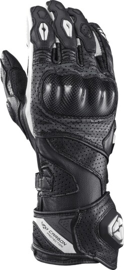 MC-Hansker Ixon Tornado Air Sort/Hvit 3XL