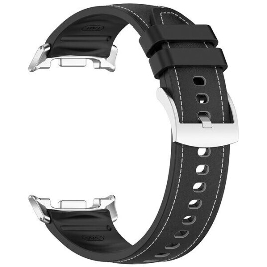Silikonarmbånd for Samsung Galaxy Watch 8 / Watch 8 Classic Svart Silikonarmbånd for Samsung Galaxy Watch 8 / Watch 8 Classic Svart