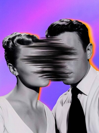 Plakat Abstrakt Par