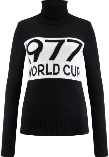 We Norwegians 1977 World Cup Sweater Dame Black L We Norwegians 1977 World Cup Sweater Dame Black L