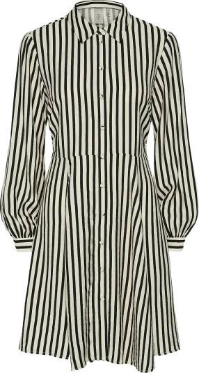 YAS Yaskaya Ls Shirt Dress S. Noos - Beige - 40 YAS Yaskaya Ls Shirt Dress S. Noos - Beige - 40