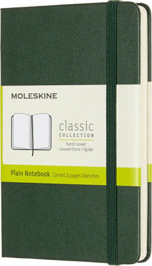 Moleskine Classic Soft Cover Pocket Myrtle Green Plain