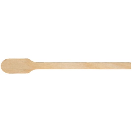 PAPSTAR Engangsskje Pure Tre; 13 cm (L); Natur; 100 Stykk / Forpakning