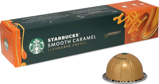 Starbucks | Karamell 10 mug kapsler til Nespresso® Vertuo