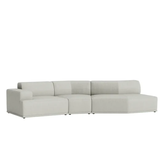 Muuto Connect Soft Modular Sofa / 3 Seater Configuration 6 Clay 12