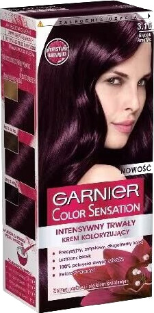 Garnier Color Sensation Creme coloring 3.16 Ametyst Dyp Garnier Color Sensation Creme coloring 3.16 Ametyst Dyp