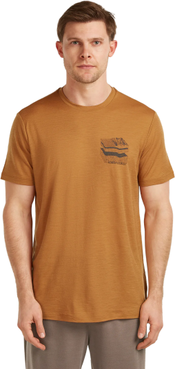 Icebreaker Men"s Merino 150 Tech Lite Ss Tee Evolving Layers Trail XL Icebreaker Men"s Merino 150 Tech Lite Ss Tee Evolving Layers Trail XL