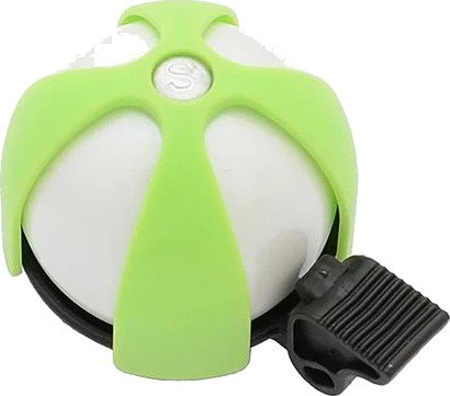 Sykkelringeklokke Simson Sport hvit Lime