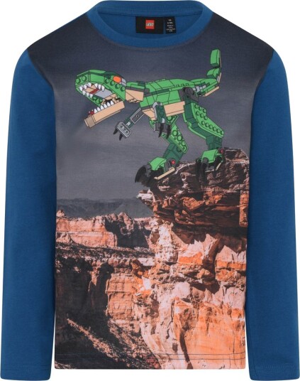 LEGO Kidswear Iconic langermet t skjorte Taylor 711 Blå (98)