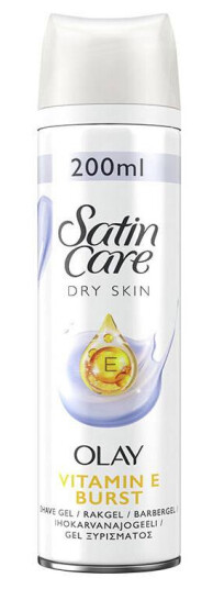 Gillette Venus Satin Care With Olay Shaving Gel Dry Skin 200ml