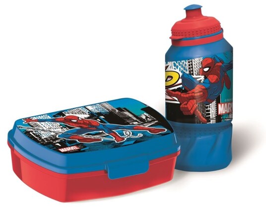 Spiderman - Lunchbox & Water Bottle (51373)