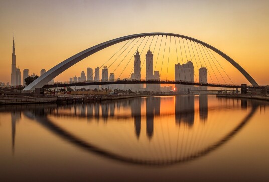 Plakat Dubai Sunrise Plakat Dubai Sunrise