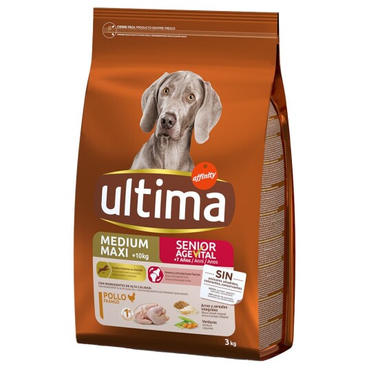 Affinity Ultima Ultima Medium Maxi Senior Chicken 6 kg (2 X 3 kg) Affinity Ultima Ultima Medium Maxi Senior Chicken 6 kg (2 X 3 kg)