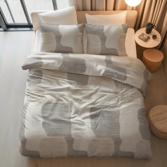 Sengesett Dune Grey 240x220 / Bomull
