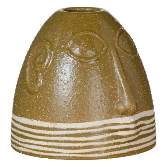 Bigbuy Home Vase 18 X 17 X 16 Cm Keramikk Brun