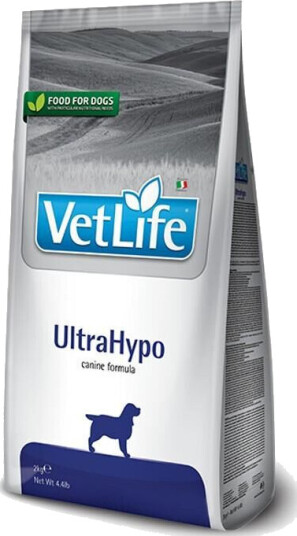 Farmina VetLife UltraHypo Tørrfôr til hund 2 kg - Veterinærfôr for voksen hund