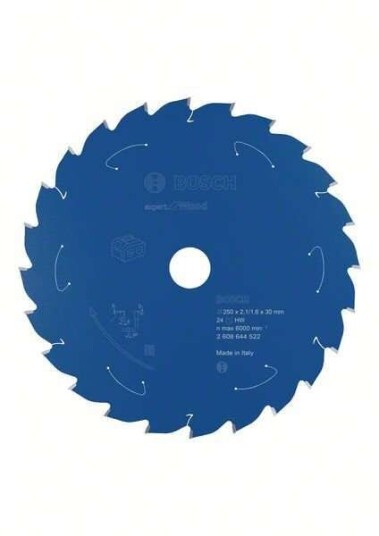 Bosch Expert For Wood-Sirkelsagblad For Batteridrevne Sager 250x2,1/1,6x30 T24 Bosch Expert For Wood-Sirkelsagblad For Batteridrevne Sager 250x2,1/1,6x30 T24