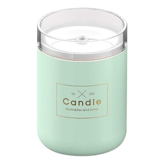 Candle, Luftfukter med belysning - Grønn
