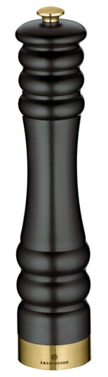 Zassenhaus München krydderkvern matt 25 cm Svart-gull