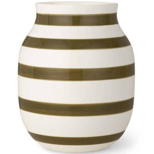 Kähler Omaggio vase 20 cm olivengrønn Kähler Omaggio vase 20 cm olivengrønn