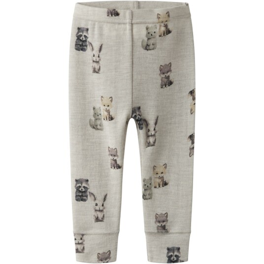 Name It Nacreous Cloud Forest Animals NBMWang Ull Rib Long Johns Aop 74