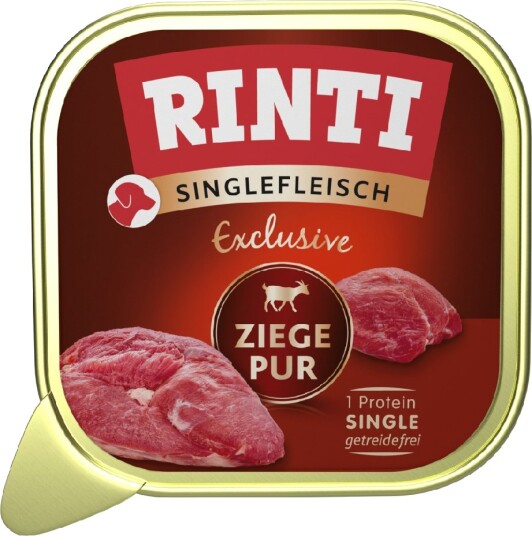 Rinti Våtfôr Single Meat Exclusive Geit 10 X 150 G