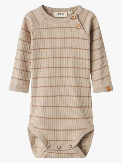Lil- Atelier Kail Long Sleeve Slim Body Beige 74 Lil- Atelier Kail Long Sleeve Slim Body Beige 74