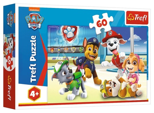 Trefl Puzzle 60 brikker Paw Patrol: In the Puppies World