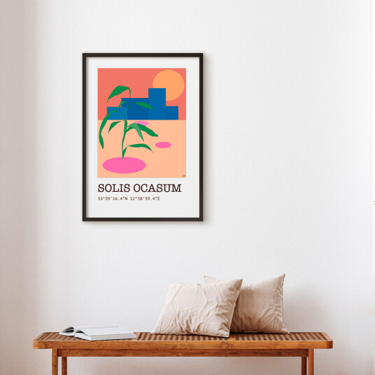 Solis Ocasum av Justesen Plakater
