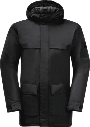 Jack Wolfskin Men's Winterlager Parka L , Black