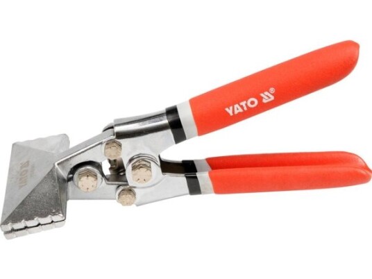 Yato Yt-5141, Crimptang, 8 Cm, 3,5 Cm, Kull Stål, Polyvinylklorid (Pvc), Stål, Pvc, Stål, Rød Yato Yt-5141, Crimptang, 8 Cm, 3,5 Cm, Kull Stål, Polyvinylklorid (Pvc), Stål, Pvc, Stål, Rød